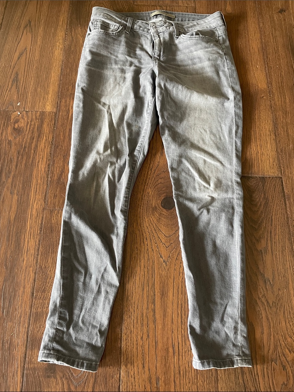 Joe's Jeans Light Grey Slim Straight Denim